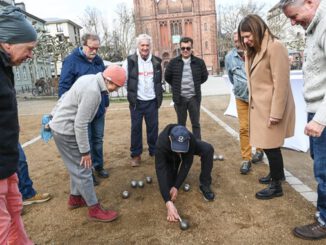 Bouleplatz auf dem Luisenplatz ist nach Winterpause wieder geöffnet
