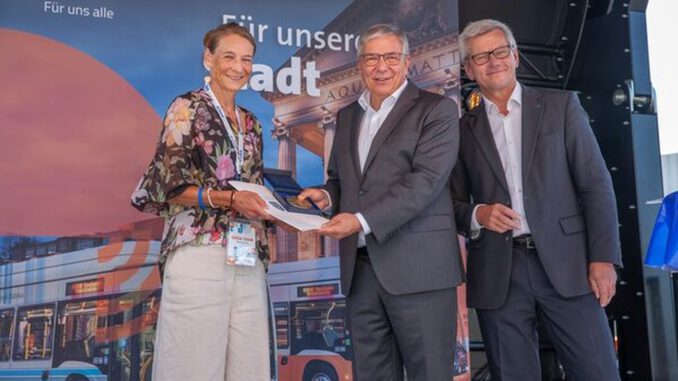 ESWE Verkehr zieht positive Bilanz zum 150. Jubiläum und zeigt Ausblick auf Moderne des Nahverkehrs ESWE Verkehr zieht positive Bilanz zum 150. Jubiläum und zeigt Ausblick auf Moderne des Nahverkehrs