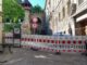 Fassadenschaden zwingt zur Sperrung von Am Römertor und Zufahrt aus der Coulinstraße