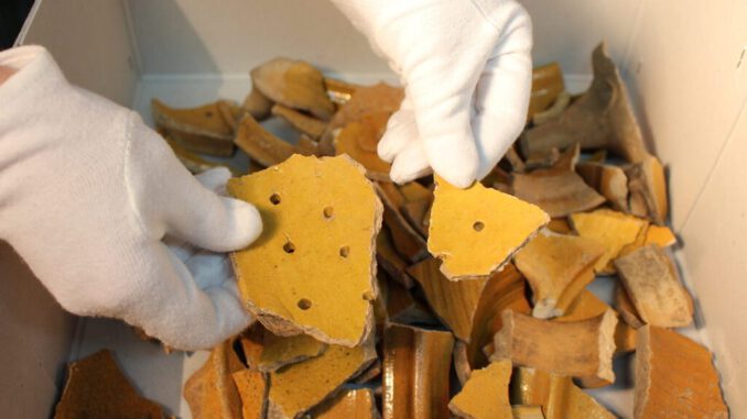Festungsführung in Rüsselsheim zeigt originale Funde und Alltag der Landsknechte Festungsführung in Rüsselsheim zeigt originale Funde und Alltag der Landsknechte