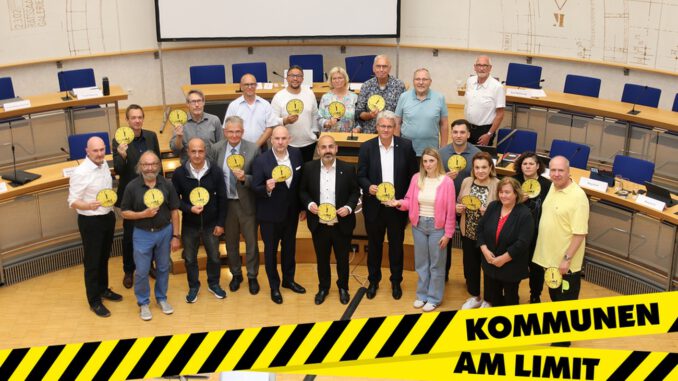 Kommunen schlagen Alarm: Aktionstag macht Notlage der Haushalte sichtbar Kommunen schlagen Alarm: Aktionstag macht Notlage der Haushalte sichtbar