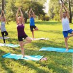Vier kostenlose Yogaeinheiten im Eltviller Stadtpark im Juni
