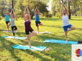 Vier kostenlose Yogaeinheiten im Eltviller Stadtpark im Juni