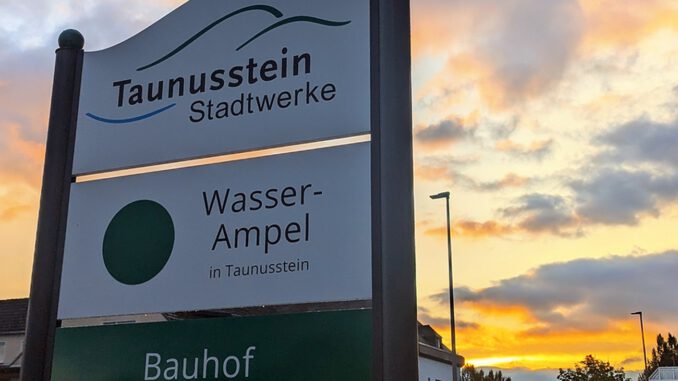 Wasserampel in Taunusstein wieder auf Grün: Versorgungslage entspannt sich Wasserampel in Taunusstein wieder auf Grün: Versorgungslage entspannt sich