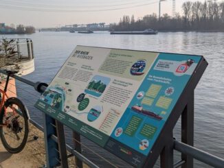 Wiesbaden stattet Uferwege mit interaktiven Informationstafeln aus